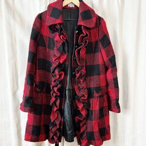 Anthropologie Buffalo Plaid Jacket, Plenty by Tracy Reese